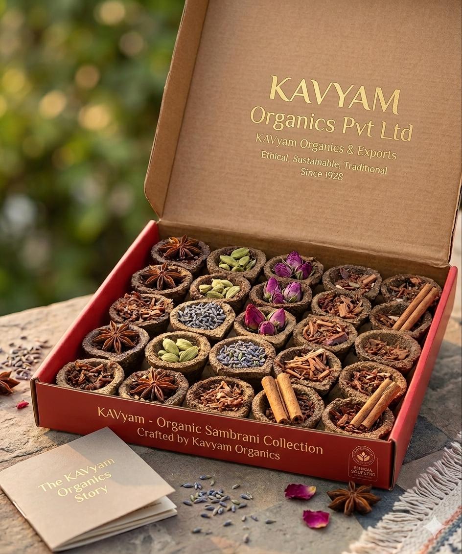 Sambrani Cups — Kavyam Organics